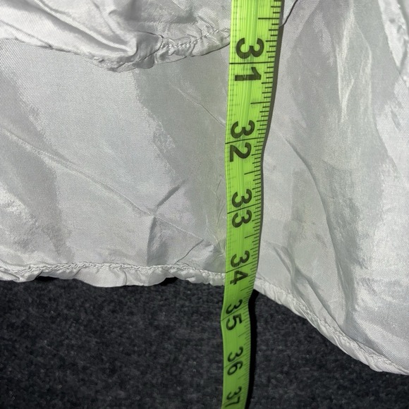 Pete & Greta Grey Shirt XS Extra Small Long Sleeve Rolled Up Button Top Cupra - Picture 9 of 9